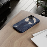 Geisha Parasol Moonlight Art Tough Phone Case