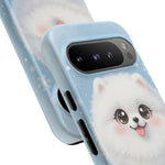 Samoyed Kawaii Snowball Chibi Art Tough Phone Case