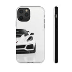 Arctic White C7 ZR1 Tough Phone Case for Vette Owners
