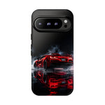 Z06 C8 Phone Case, Red Smoke Studio Reflection Cover