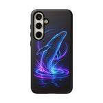 Neon Holographic Whale Phone Case | Tough Case