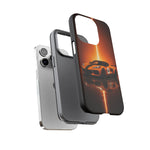 Z06 C8 Phone Case, Orange Racing Livery Studio Cover