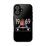 1969 Camaro SS American Flag Tough Phone Case Cover Gift Art