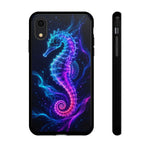 Neon Seahorse Phone Case | Tough Protective Case