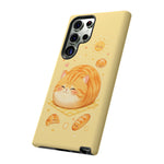 Orange Tabby Loaf Kawaii Chibi Pet Cat Art Tough Phone Case