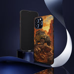Land Cruiser FJ40 Classic 4x4 Red Rock Canyon Art Tough Phone Case