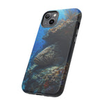 Grouper Reef Phone Case, Sunbeam Ledge Marine Art Tough Cover