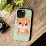 Shiba Inu Kawaii Chibi Smile Pet Dog Art Tough Phone Case