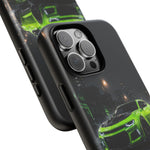 Camaro ZL1 Neon Green Muscle Car phone case | Tough Cover