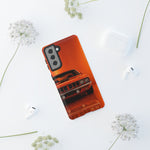 Orange Cuda Phone Case, 71 Classic Muscle Car Tough Cover
