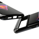 Synthwave Sunset Triangle Phone Case Retro Vaporwave Case