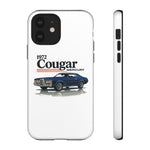 1972 Cougar Phone Case | Classic Muscle Car Illustration