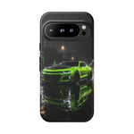 Camaro ZL1 Neon Green Muscle Car phone case | Tough Cover