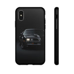 1978 Black Trans Am Firebird Hood Bird Tough Phone Case for Muscle Car Fans