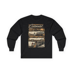 1962 Continental Classic Car Illustration Long Sleeve Tee | Vintage Automobile