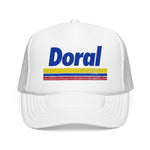 Doral Miami Trucker Hat Retro Vintage Florida Snapback Mesh Cap City Pride Graphic