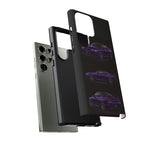 Purple R33 Skyline GTR JDM Sports Car Phone Case Tough Multi View