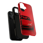 Red Miata Phone Case, NA MX5 90s JDM Roadster Tough Cover