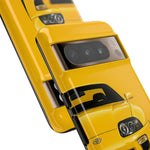 Yellow Supra Phone Case, MK4 90s JDM Legend Tough Protective Cover for Men