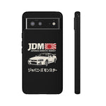 R34 Skyline GT-R JDM Rising Sun Tough Phone Case Cover Gift