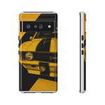 Z28 Yellow Camaro Retro Poster Tough Phone Case