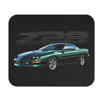 Chevy Camaro Z28 Mouse Pad 4th Gen Green Muscle Car Desk