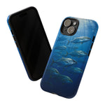 Amberjack School Phone Case, Open Water Sunlight Tough Cover