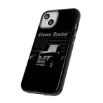 Classic Truckin Flag Chevy 3100 Pickup Tough Phone Case Cover Gift Art