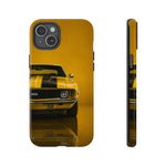 Classic Camaro SS Phone Case, Yellow 69 Muscle Car Cover, Gift for Guys