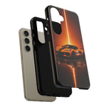Z06 C8 Phone Case, Orange Racing Livery Studio Cover