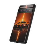 Z06 C8 Phone Case, Orange Racing Livery Studio Cover