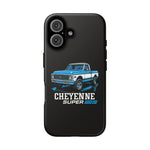 Chevy K10 Cheyenne Super Blue Classic Truck Tough Phone Case