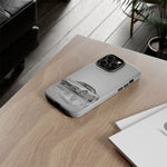 Silver NSX Phone Case, JDM Supercar Tough Cover