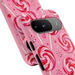 Candy Swirl Lollipop Art Tough Phone Case