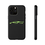 Lime Green C8 Corvette Phone Case for Chevy Fans, Tough Protective Cover
