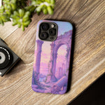 Roman Ruins Pastel Sky Vaporwave Art Tough Phone Case