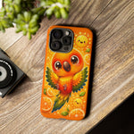 Sun Conure Kawaii Citrus Art Tough Phone Case