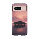 C8 Corvette Silhouette Pastel Horizon Case