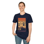 Monte Carlo Retro Sunset Car T-Shirt Classic Automotive Graphic Tee