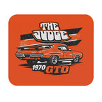 1970 GTO Muscle Car Mouse Pad | Vintage The Judge Racing Design