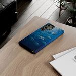 Amberjack School Phone Case, Open Water Sunlight Tough Cover
