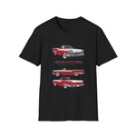 1959 Fairlane 500 Vintage Car T-Shirt | Classic Red 1950s Automobile Tee