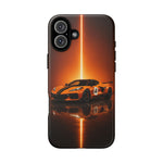Z06 C8 Phone Case, Orange Racing Livery Studio Cover