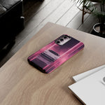 Countach Neon Wedge Phone Case Retro Supercar Tough Case