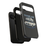 1969 Trans Am White Blue Stripe Tough Phone Case Cover Gift