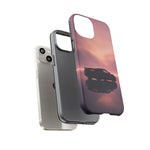 C8 Corvette Silhouette Pastel Horizon Case