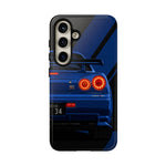 R34 Skyline Afterburner Rear GT-R Tough Phone Case for JDM Fans