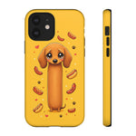 Dachshund Long Boi Kawaii Pet Dog Art Tough Phone Case