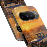 73 Chevy C10 Square body Truck Two-Tone Sunrise Tough Phone Case