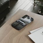 C7 Z06 Corvette Phone Case, White Foggy Country Road Cover